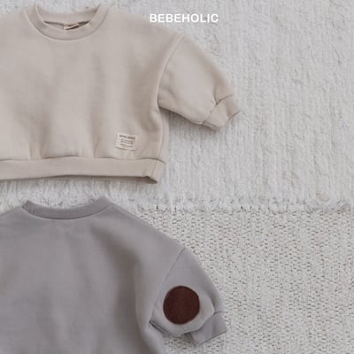 Bebe holic46｜(3m-18m) 拼布內刷毛休閒上衣14