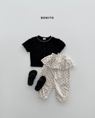 Bonito05｜(75cm-125cm) 2款荷葉裙邊長褲4