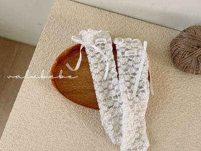 Valubebe 90｜(Free) 蝴蝶蕾絲襪5