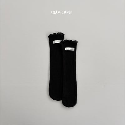 lala land39｜(3m-18m) 3色捲邊無根長襪23