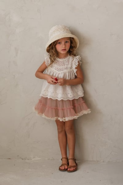 FLO29｜(75-140) 鏤空蕾絲邊背心14