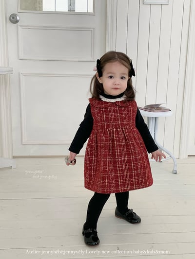 JE 659｜(73-110cm)  緹花蕾絲上衣6