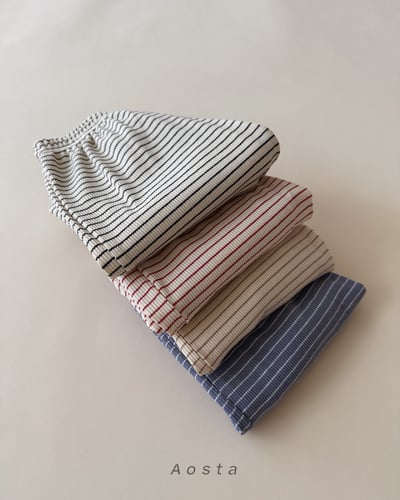 AOSTA40｜(6m-5y) 條紋縮口長褲15