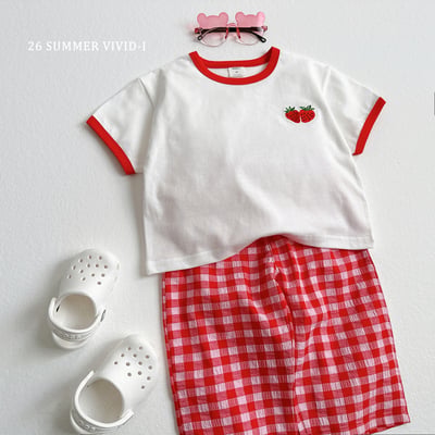 vivid24｜(78cm-125cm) 3款水果刺繡運動套裝12