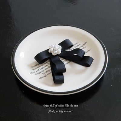 M-KIDS55｜(65-115cm) 法式徽章緞帶別針3