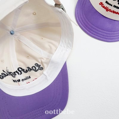 Oottbebe20｜(1y-7y )  字母拼色棒球帽9