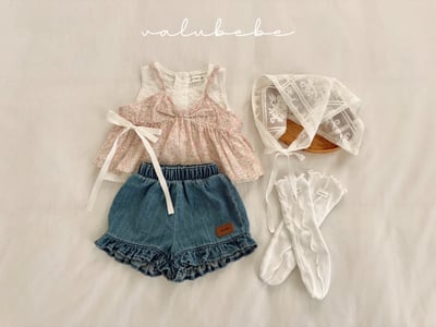 Valubebe 18｜(65-90cm) 鏤空無袖上衣5