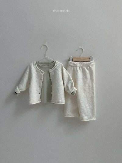 MiniRobe34｜(70-110) 針織開襟外套13