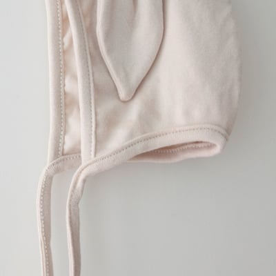 LEMONADE23｜(55cm-85cm) 2色彩繪小兔包屁衣含帽子22