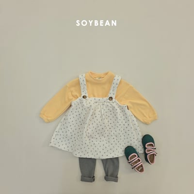 Soybean50｜(75cm-118cm) 寬鬆磨毛素面上衣9