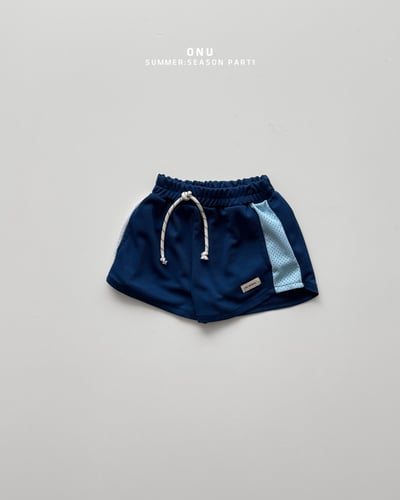 onu15｜(70cm-115cm) 網眼撞色短褲12