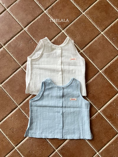 thelala25｜ (70-115) 印花排扣背心1