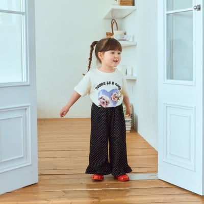 1st blue34｜(~93-118cm) 小狗愛心印花上衣6