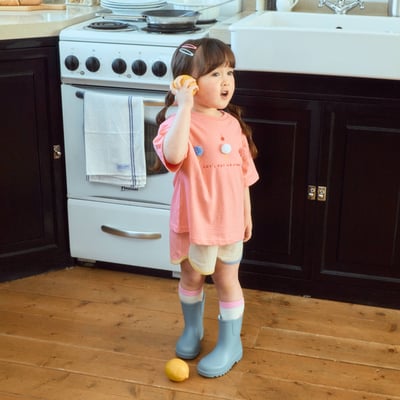 1st blue26｜(~93-118cm) 雪球冰淇淋印花上衣4