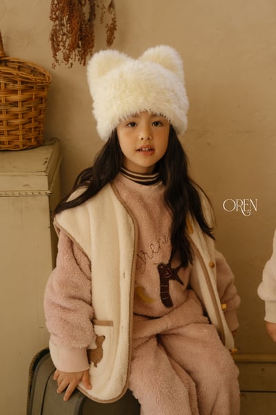 OREN13｜(free)毛絨貓耳帽6