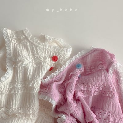 my_bebe19｜(80-120cm) 褶皺無袖洋裝20