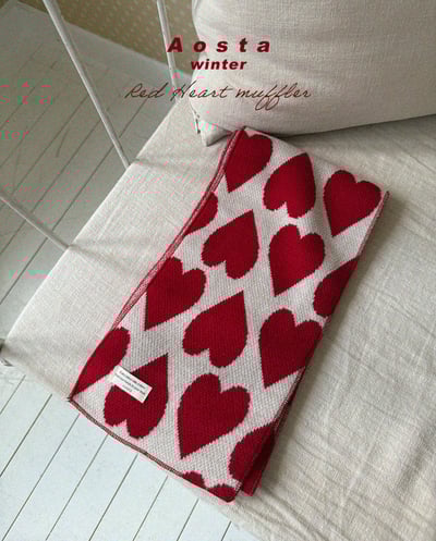 AOSTA05｜(6m-5y) 印花針織圍巾3