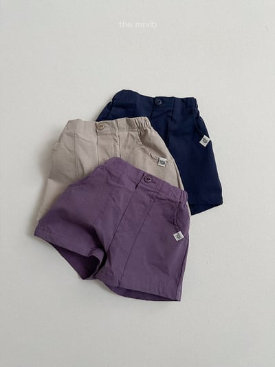 MiniRobe44｜(70-110) 斜紋輕便短褲9