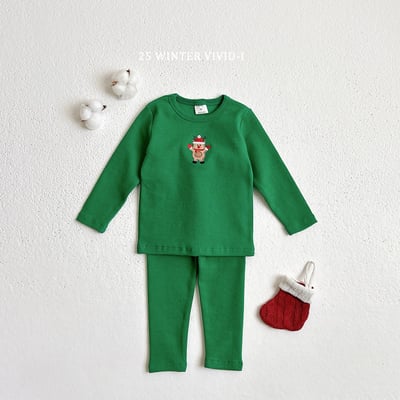 vivid90｜(78cm-125cm) 聖誕家居服套裝8