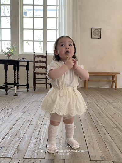 JE19｜(73-120cm) 花邊襯衫/吊帶包屁裙6