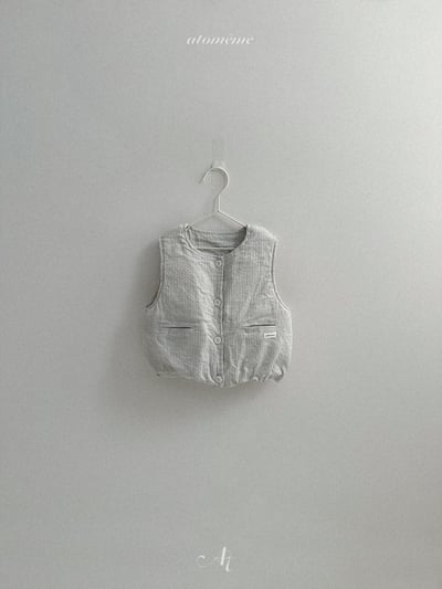 Atomeme40｜(70-110) 印花鋪棉背心13