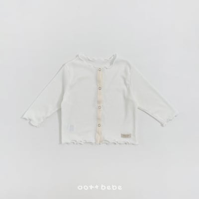 Oottbebe13｜(1y-7y )  木耳邊薄開衫外套3