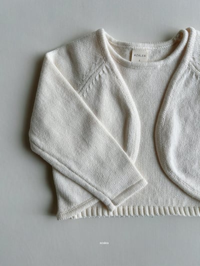 Azalea18｜(85-118cm) 圓弧背心開衫衣3