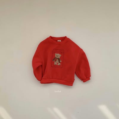 Fondue 18｜(75cm-120cm)  明信片小熊上衣7