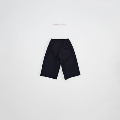 bebe nine25 (65cm-115cm) 2色無印棉質寬褲14
