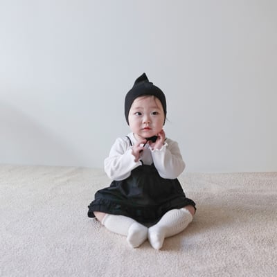 LEMONADE16｜(55cm-85cm) 2色兩件式包屁衣+蝴蝶結細肩洋裝4