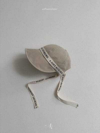Atomeme15｜(70-110) logo緞帶遮陽帽6
