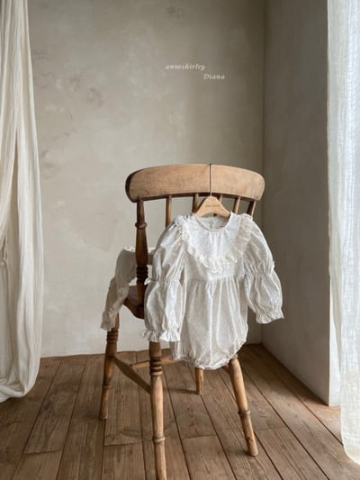 Anne Shirley07｜(3m-22m) 1色蕾絲碎花公主包屁衣10