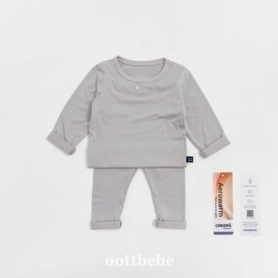 Oottbebe36｜(1y-7y) 	休閒素色1+1居家服套裝(兩件組合)6