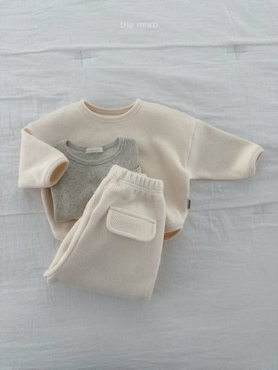 MiniRobe44｜(70-110) 春日壓紋休閒上衣15