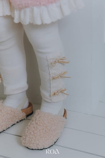 ROA21｜(80cm-120cm) 2色蝴蝶結內搭棉褲10