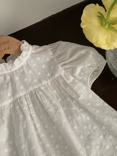 JE40｜(80-120cm) 刺繡小花套裝20