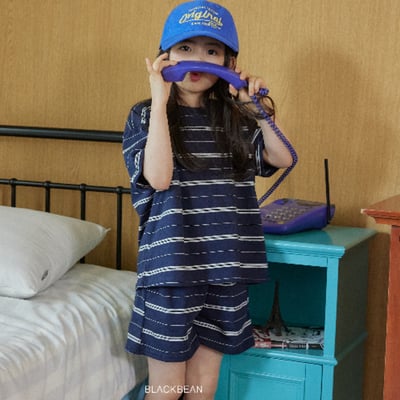 BEAN15｜(65-120cm) 條紋套裝7