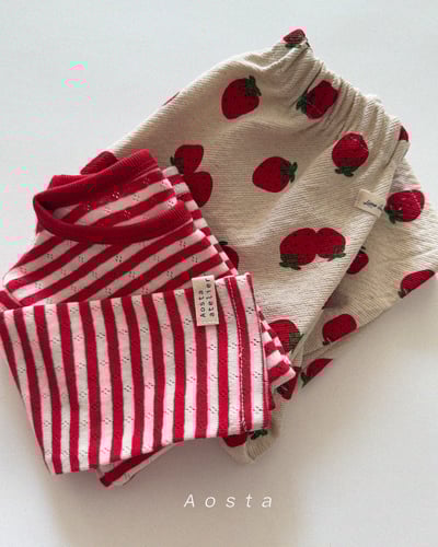 AOSTA22｜(6m-5y) 透氣條紋上衣17