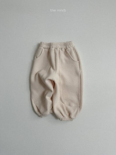 MiniRobe47｜(70-110) 壓紋設計縮口褲4