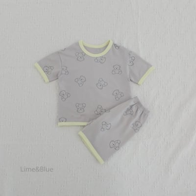 LIME&BLUE20｜(80-118cm)  青檸泰迪熊套裝7