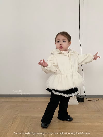 JE 653｜(80-110cm)  花邊褲裙喇叭褲7