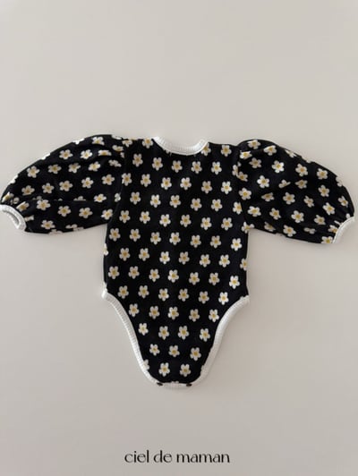 Cieldemaman｜(3-15m) 春天花朵包屁衣11
