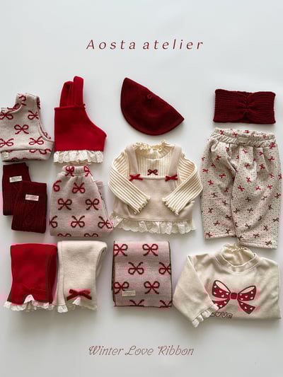 AOSTA02｜(0y-5y) 針織紐結髮帶7