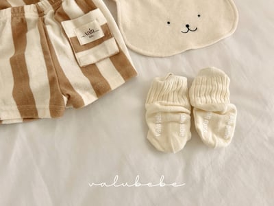 Valubebe 54｜(65-90cm) 條狀毛圈褲8