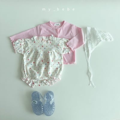 my_bebe12｜(58-72cm) 荷葉滾邊包屁衣6