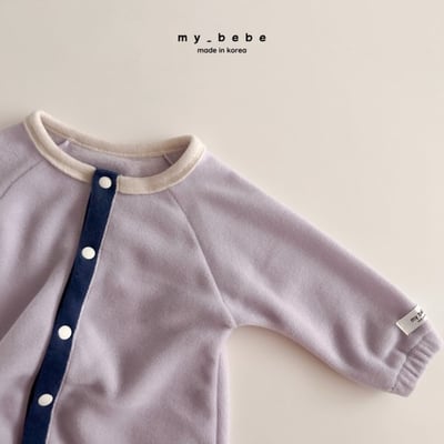 my_bebe23｜(-6m-12m-) 撞色排釦連身衣19