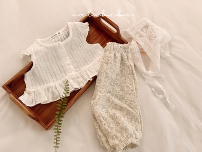 Valubebe 12｜(65-90cm) 夏季壓花褲9