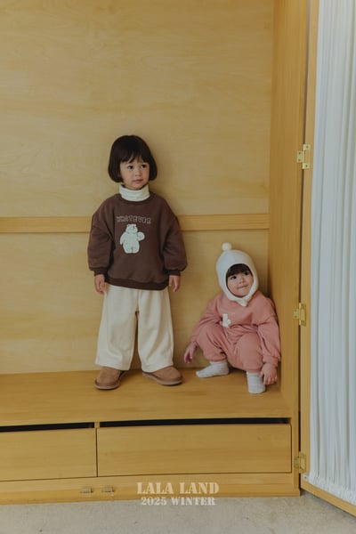 lala land79｜(75cm-120cm) 3色磨毛口袋直筒寬褲13