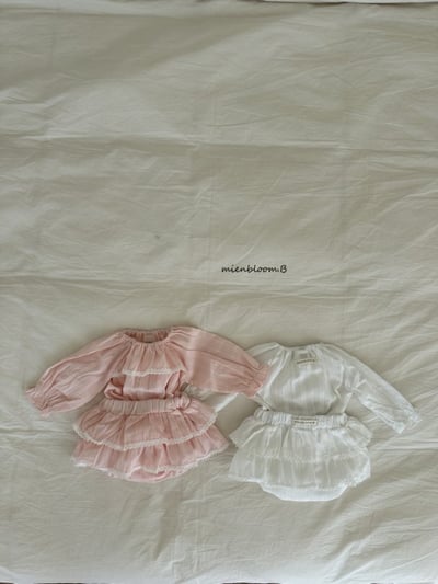 Bloom.b21｜(0m-7y) 層次荷葉襯衫7