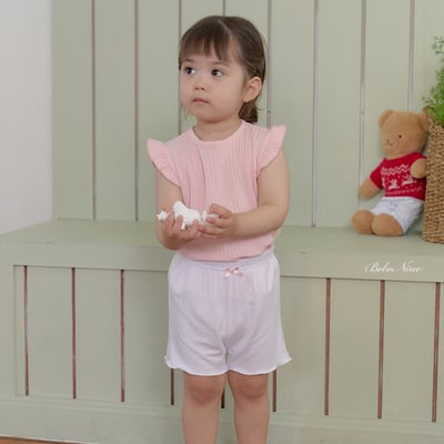 bebe nine25  (65cm-115cm) 3色彈力木耳邊打底褲13